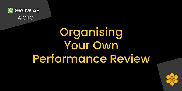 Organising Your Own Performance Review